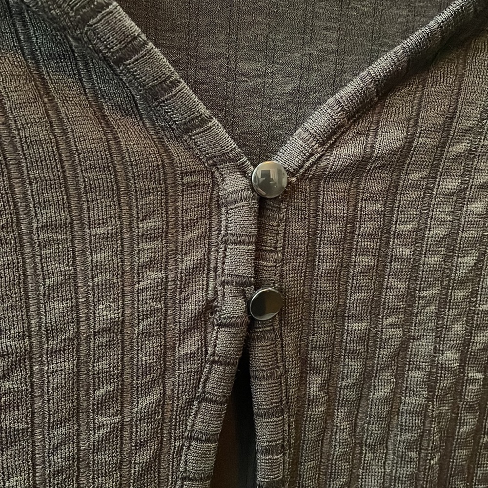 H&M Cropped, Ribbed Top - Picture 2 of 3